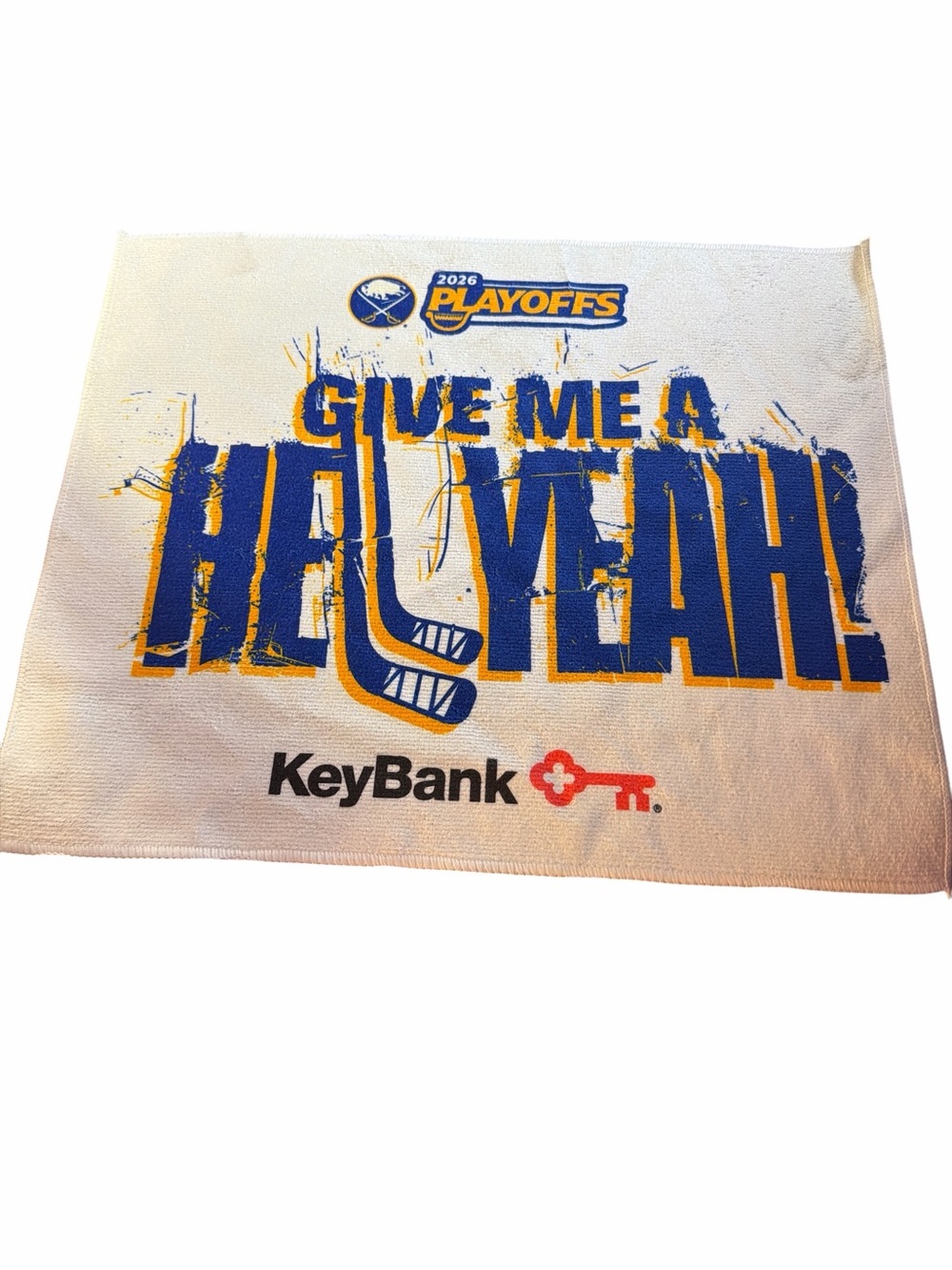 Buffalo Sabres 2026 Playoffs Rally Towel Game 5 Round 2 KeyBank Center